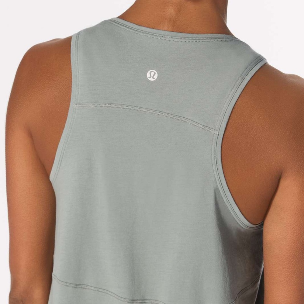 lululemon athletica Gray Tank Top
